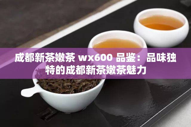 成都新茶嫩茶 wx600 品鉴：品味独特的成都新茶嫩茶魅力