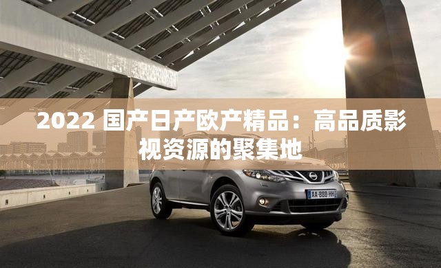2022 国产日产欧产精品：高品质影视资源的聚集地