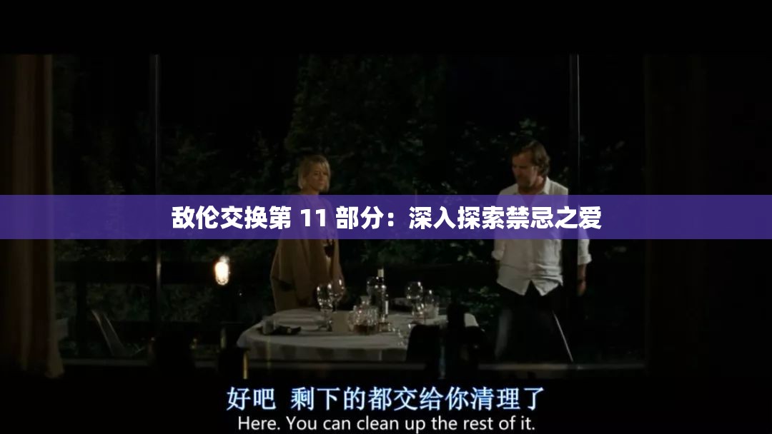 敌伦交换第 11 部分：深入探索禁忌之爱