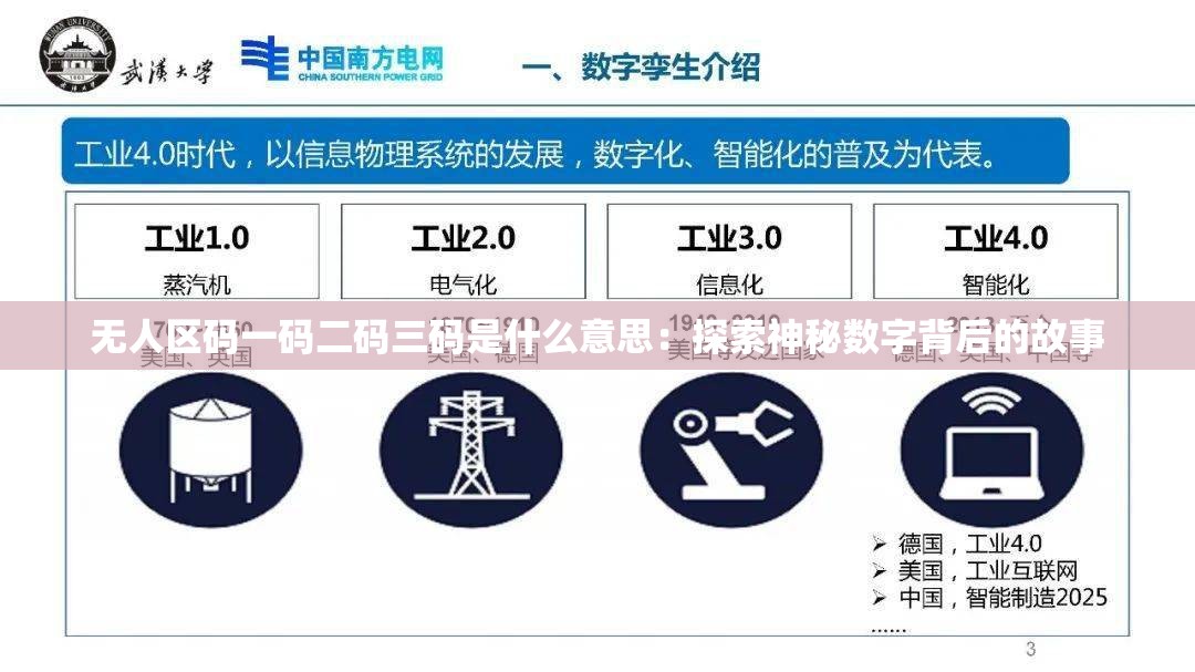 无人区码一码二码三码是什么意思：探索神秘数字背后的故事