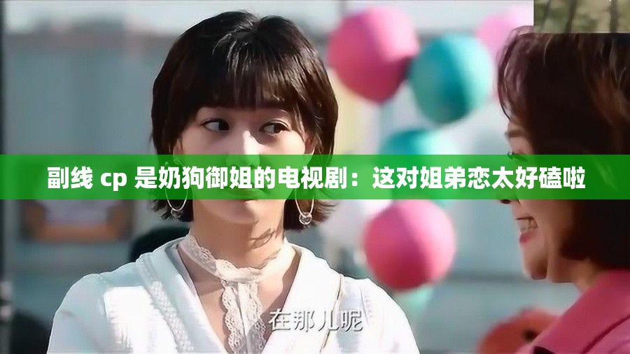 副线 cp 是奶狗御姐的电视剧：这对姐弟恋太好磕啦