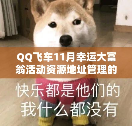 QQ飞车11月幸运大富翁活动资源地址管理的重要性及高效整合利用策略