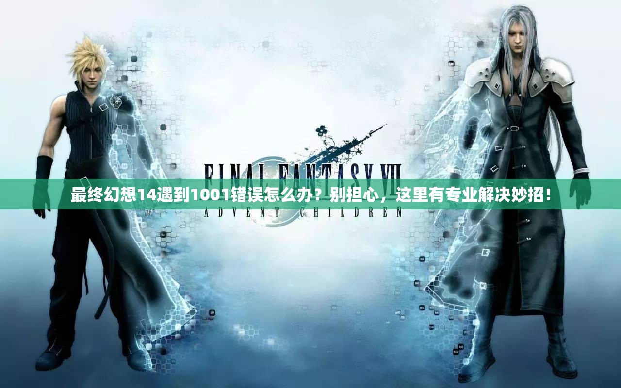 最终幻想14遇到1001错误怎么办？别担心，这里有专业解决妙招！