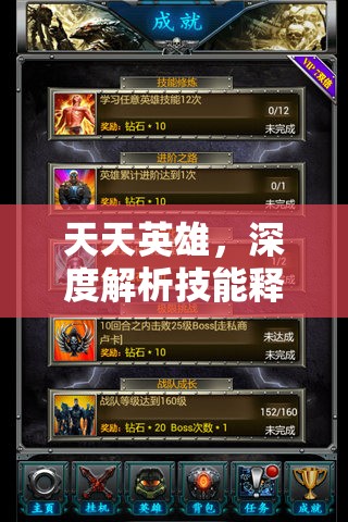 天天英雄，深度解析技能释放顺序与全英雄属性，资源管理视角下的实战策略指南