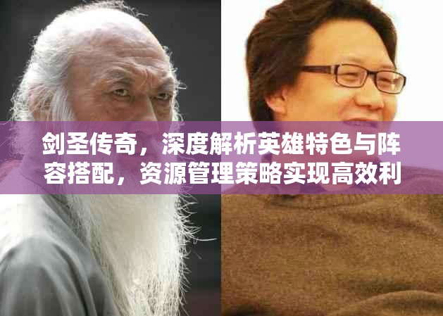 剑圣传奇，深度解析英雄特色与阵容搭配，资源管理策略实现高效利用避免浪费