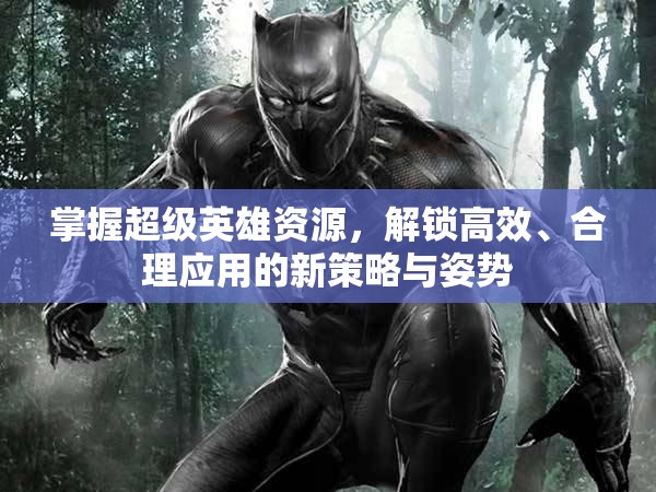 掌握超级英雄资源，解锁高效、合理应用的新策略与姿势
