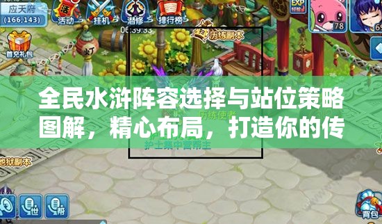 全民水浒阵容选择与站位策略图解，精心布局，打造你的传奇不败之师