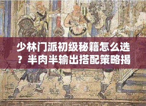 少林门派初级秘籍怎么选？半肉半输出搭配策略揭秘！