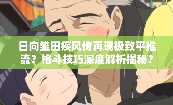 日向雏田疾风传再现极致平推流？格斗技巧深度解析揭秘？