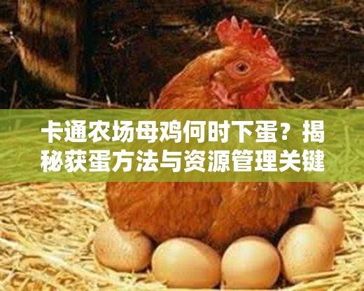 卡通农场母鸡何时下蛋？揭秘获蛋方法与资源管理关键技巧